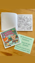 Libro Para Colorear - 4 Estaciones de Diversión