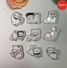 Set x9 Imanes de Gatito