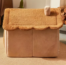 Casita En Felpa Acolchada Para Perro o Gato