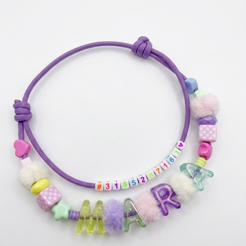 Collar Para Mascota Lila Doble