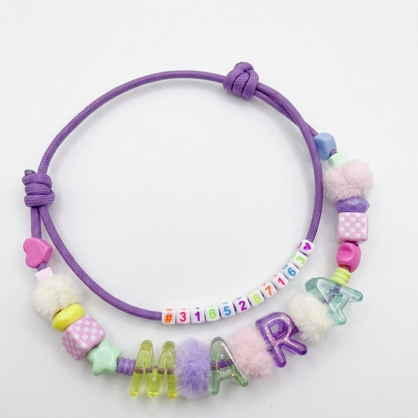 Collar Para Mascota Lila Doble