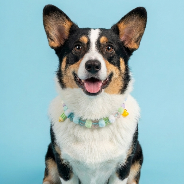 Collar Para Mascota Verde Agua