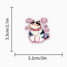 Stickers de gatito surtidos